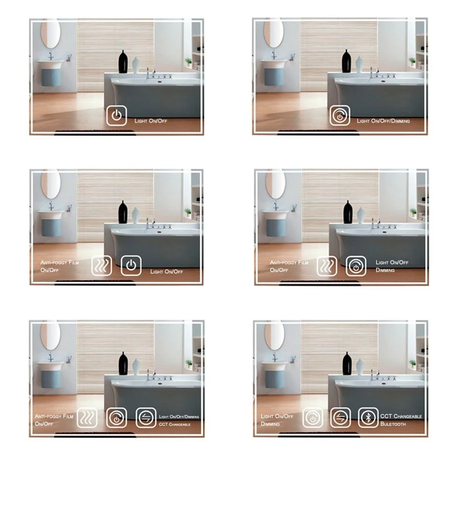 led illuminated mirror 2