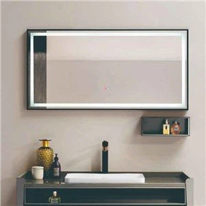 Dikdörtgen Işıklı Banyo Aynası